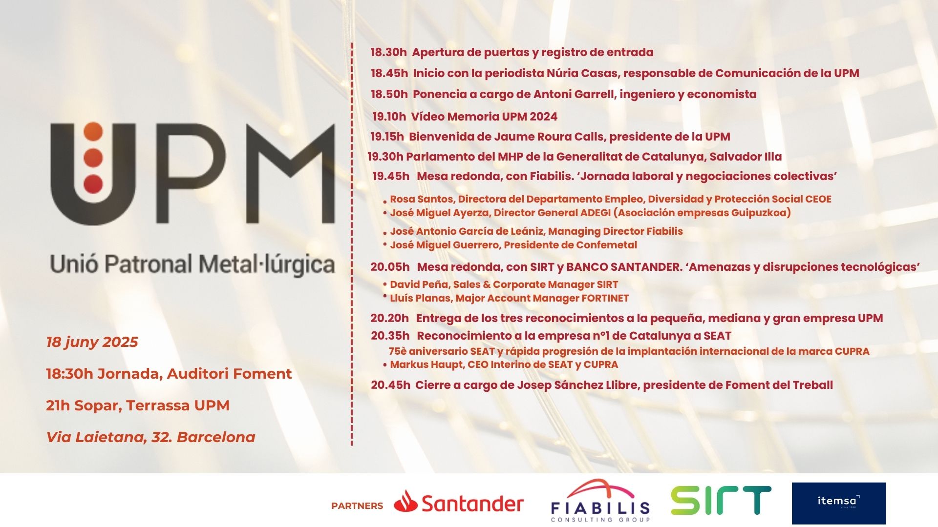 AGENDA UPM ESP